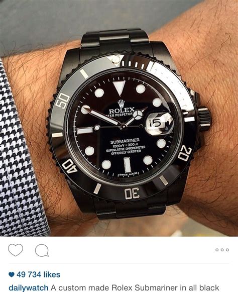 all black rolex submariner|new rolex submariner.